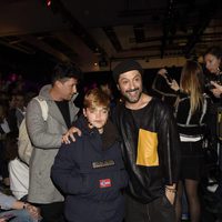 Rafael Amargo en el desfile de la firma Custo Barcelona en la Madrid Fashion Week 2017/2018