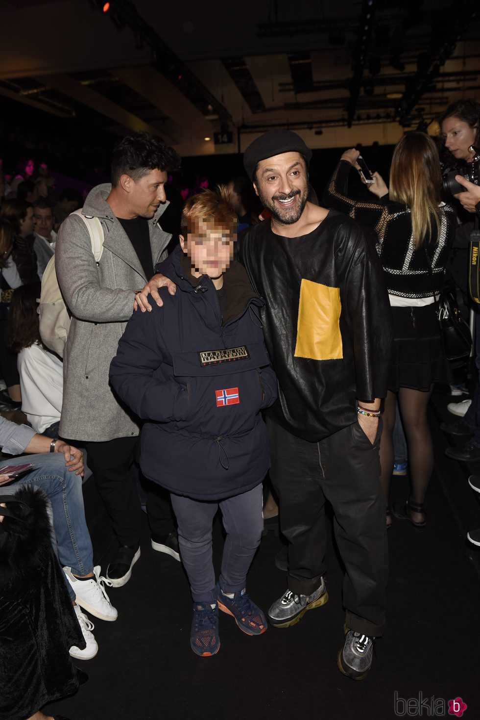 Rafael Amargo en el desfile de la firma Custo Barcelona en la Madrid Fashion Week 2017/2018