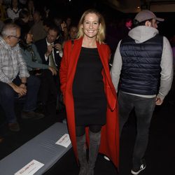 Fiona Ferrer en el desfile de la firma Custo Barcelona en la Madrid Fashion Week 2017/2018