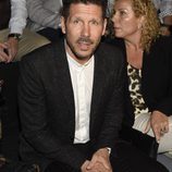 Cholo Simeone en el desfile de la firma Custo Barcelona en la Madrid Fashion Week 2017/2018