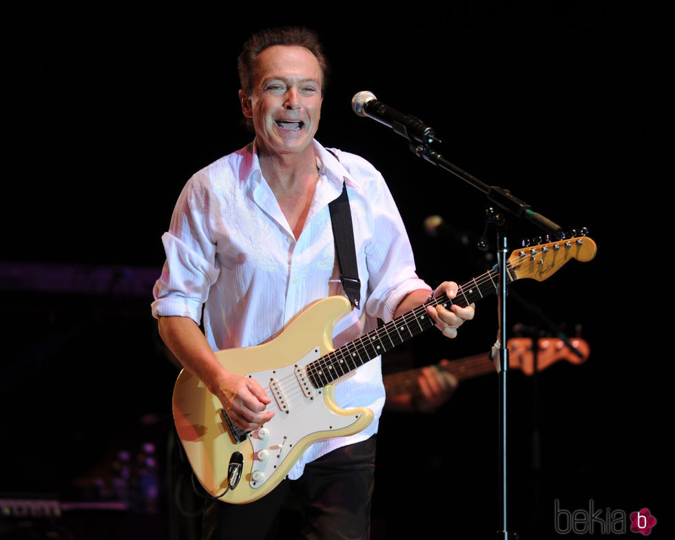 David Cassidy actuando en el Magic City Casino