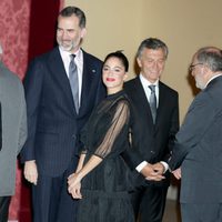 Tini Stoessel en la cena de despedida al Presidente de Argentina Mauricio Macri y Juliana Awada