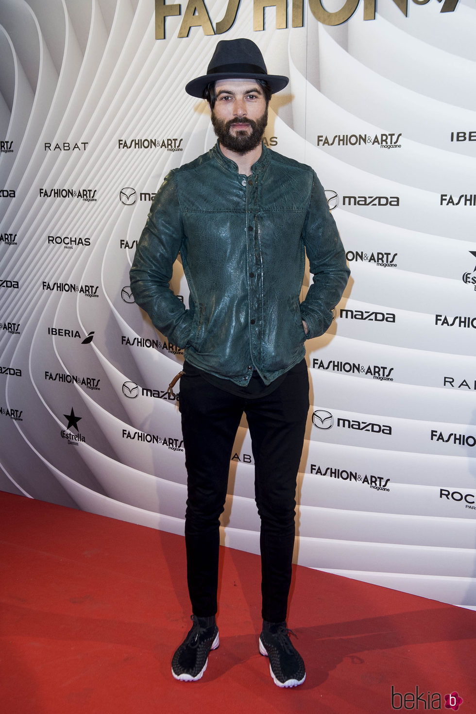 Javier Rey en la fiesta del primer aniversario de Magazine Fashion & Arts