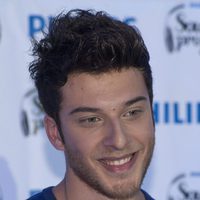 Blas Cantó en un concierto de Auryn