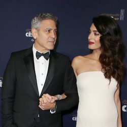 George Clooney y Amal Alamuddin en los Premios César 2017