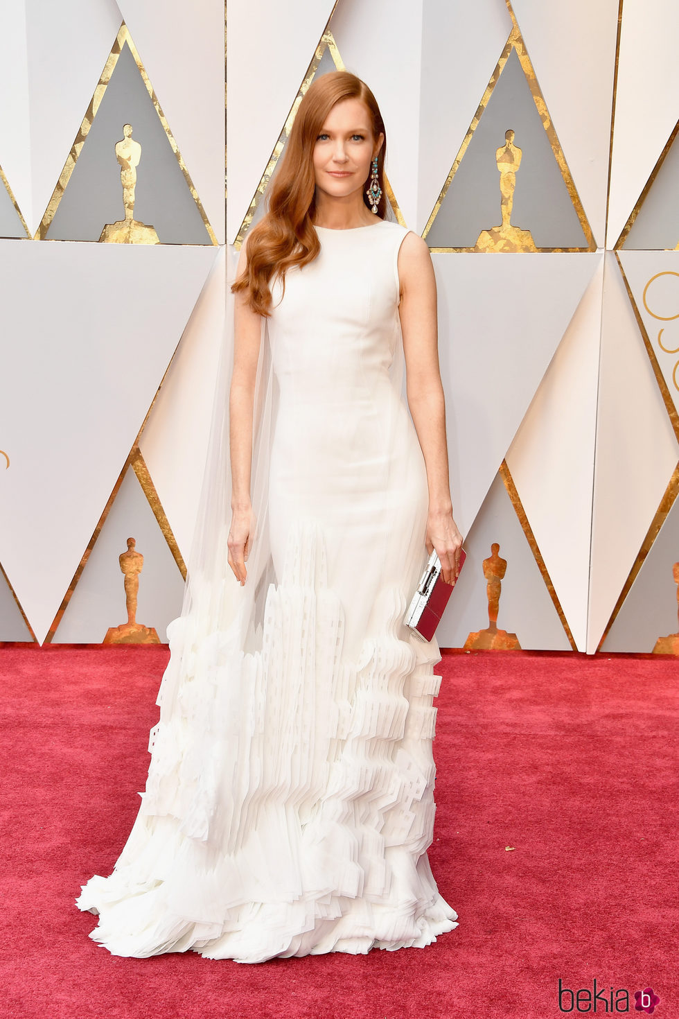 Darby Stanchfield en la alfombra roja de los Premios Oscar 2017