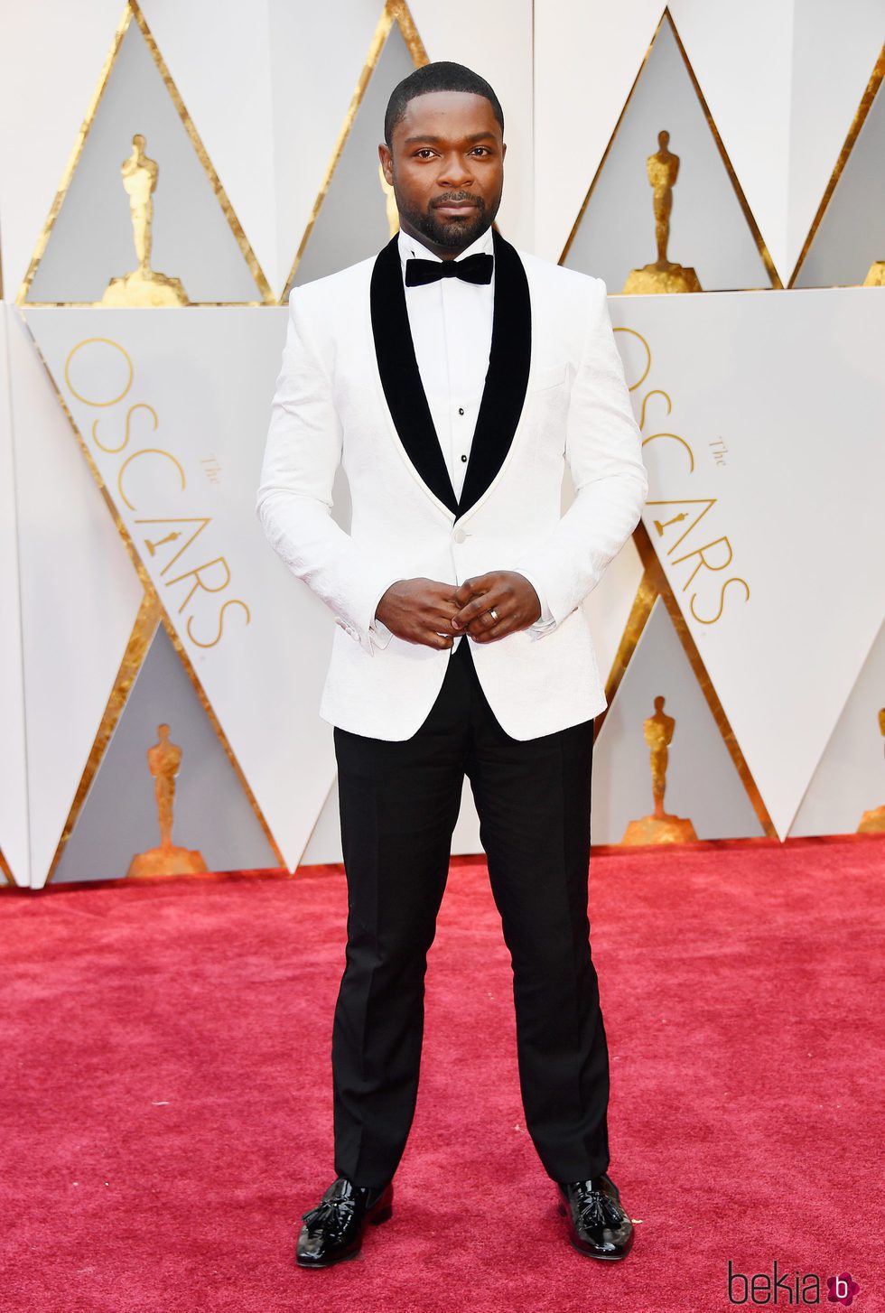 David Oyelowo en la alfombra roja de los Premios Oscar 2017