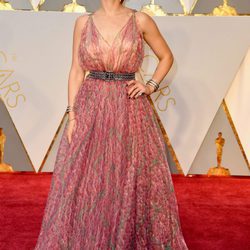 Scarlett Johansson en la alfombra roja de los Premios Oscar 2017