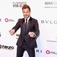 David Bisbal en la fiesta de la Fundación Elton John por los Premios Oscar 2017