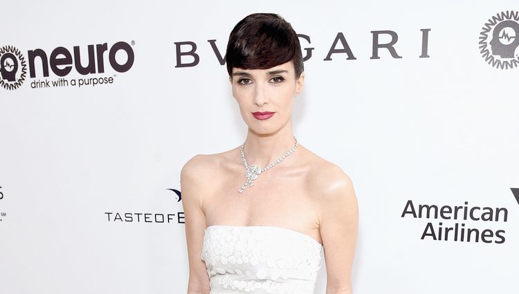 Paz Vega en la fiesta de la Fundación Elton John por los Premios Oscar 2017