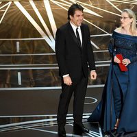 Javier Bardem y Meryl Streep en la gala de los Oscar 2017