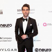 Jon Kortajarena en la fiesta de la Fundación Elton John por los Premios Oscar 2017