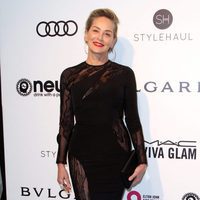 Sharon Stone en la fiesta de la Fundación Elton John por los Premios Oscar 2017