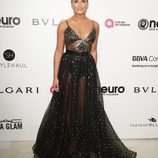 Lea Michele en la fiesta de la Fundación Elton John por los Premios Oscar 2017