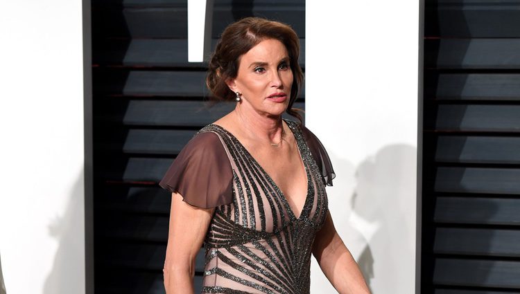 Caitlyn Jenner en la fiesta de Vanity Fair de los Premios Oscar 2017