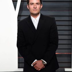 Orlando Bloom en la fiesta de Vanity Fair de los Premios Oscar 2017