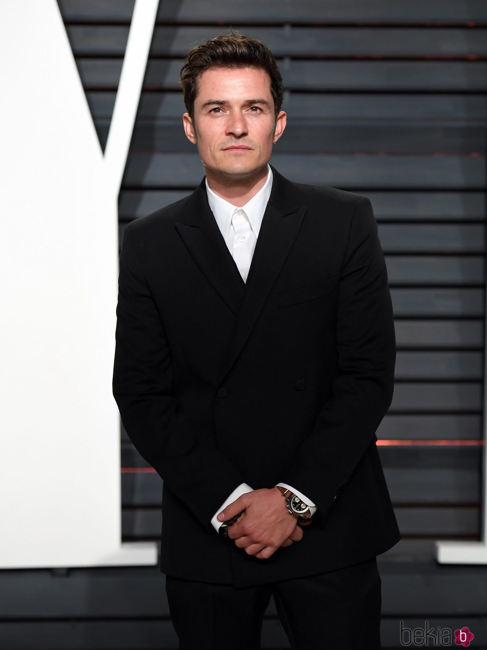 Orlando Bloom en la fiesta de Vanity Fair de los Premios Oscar 2017