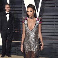 Thandie Newtonen la fiesta de Vanity Fair de los Premios Oscar 2017