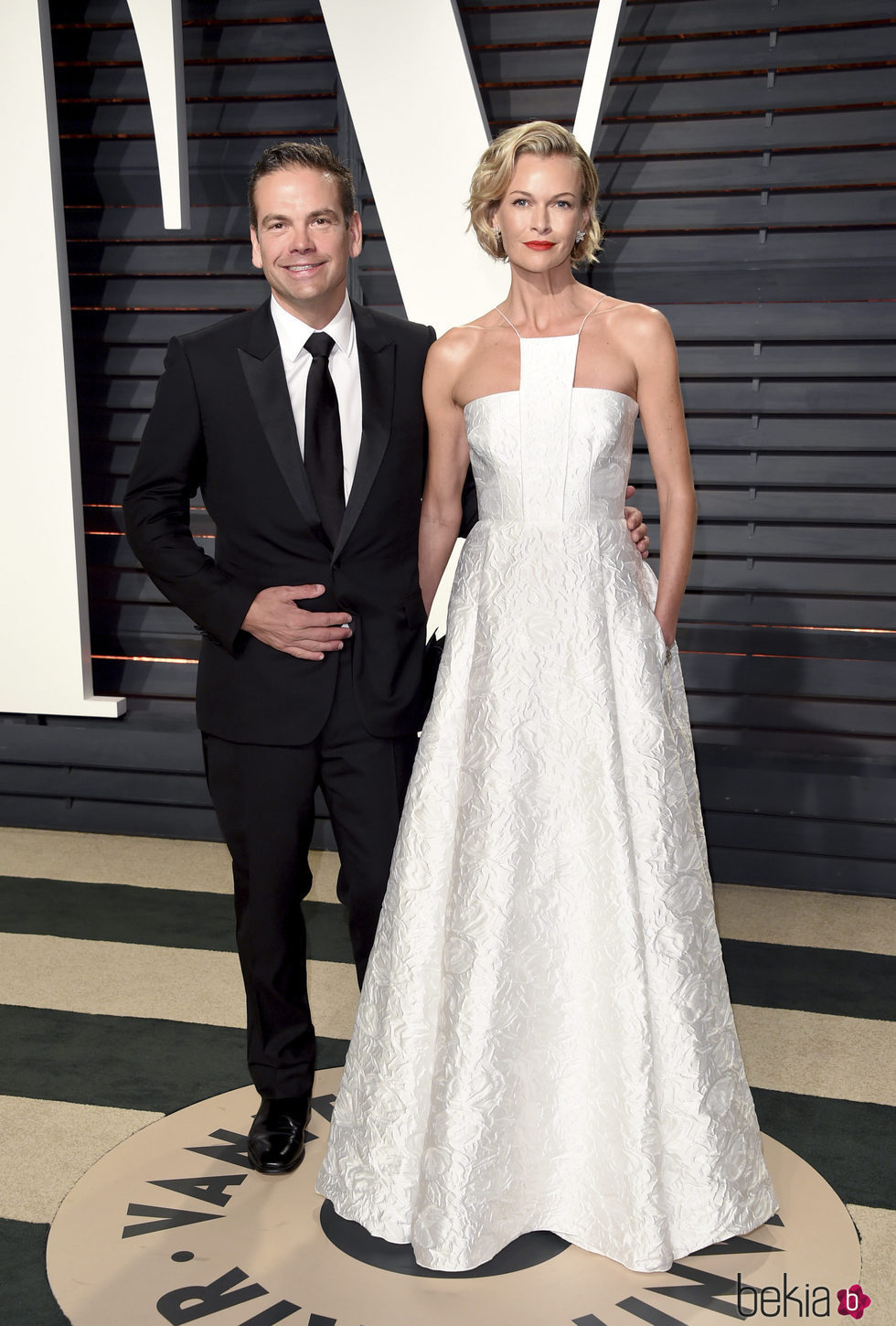 Lachlan y Sarah Murdoch en la fiesta de Vanity Fair de los Premios Oscar 2017