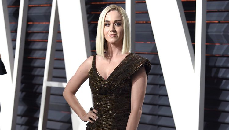 Katy Perry en la fiesta de Vanity Fair de los Premios Oscar 2017