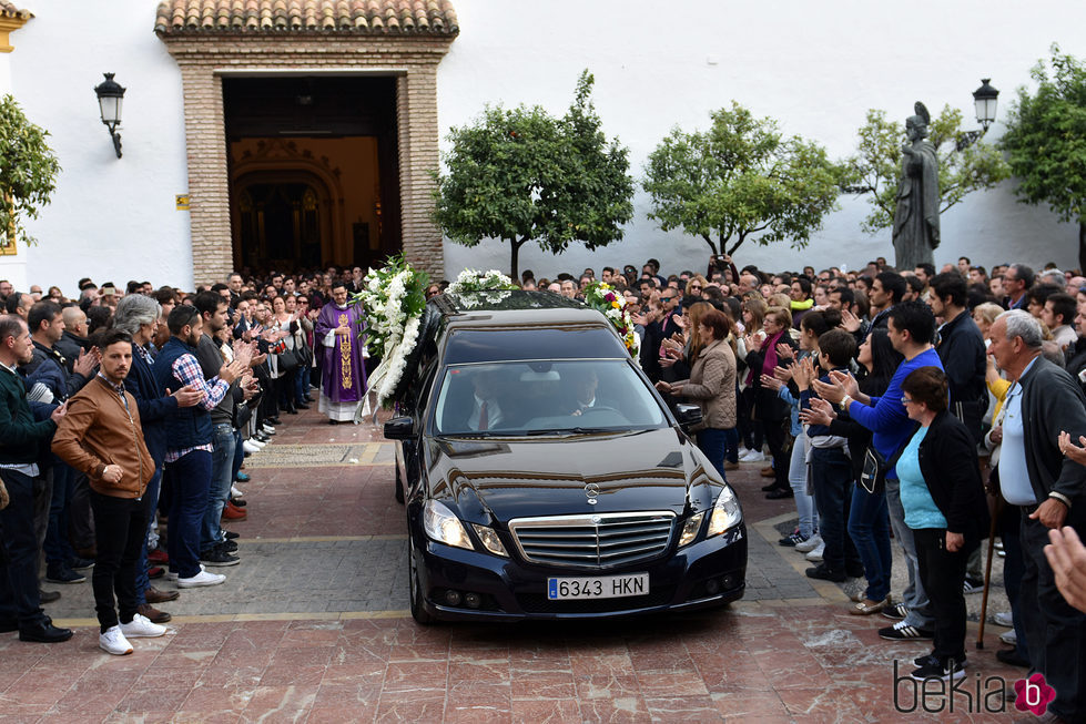 El funeral por Pablo Ráez en Marbella