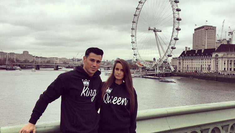 Carolina Vico ('GH 16') y su novio Joaquín Hurtado en Londres