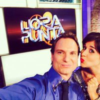 Alejandra Castelló y Javier Cárdenas en el programa 'Hora Punta'