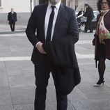 Javier Cámara llegando a la entrega de la Gran Cruz de la Orden Civil de Alfonso X el Sabio