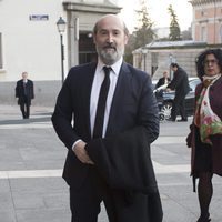 Javier Cámara llegando a la entrega de la Gran Cruz de la Orden Civil de Alfonso X el Sabio