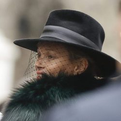 Kate Moss en el funeral de Franca Sozzani en Milán