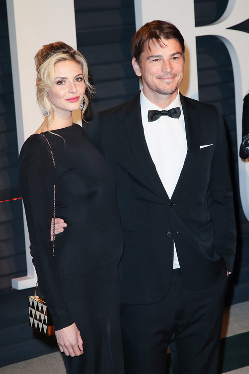 Josh Hartnett y Tamsin Egerton en la afterparty de los Oscar