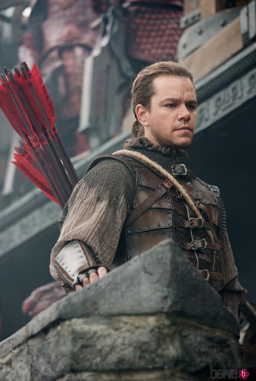 Matt Damon en la película 'La Gran Muralla'