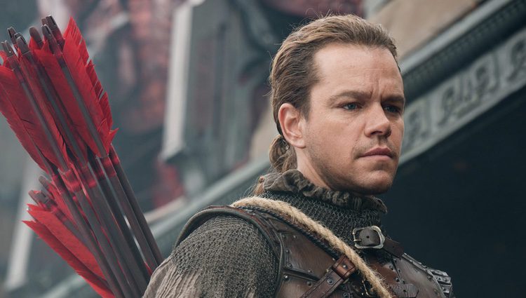 Matt Damon en la película 'La Gran Muralla'