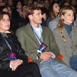 Carolina de Mónaco, Pierre Casiraghi y Beatrice Borromeo