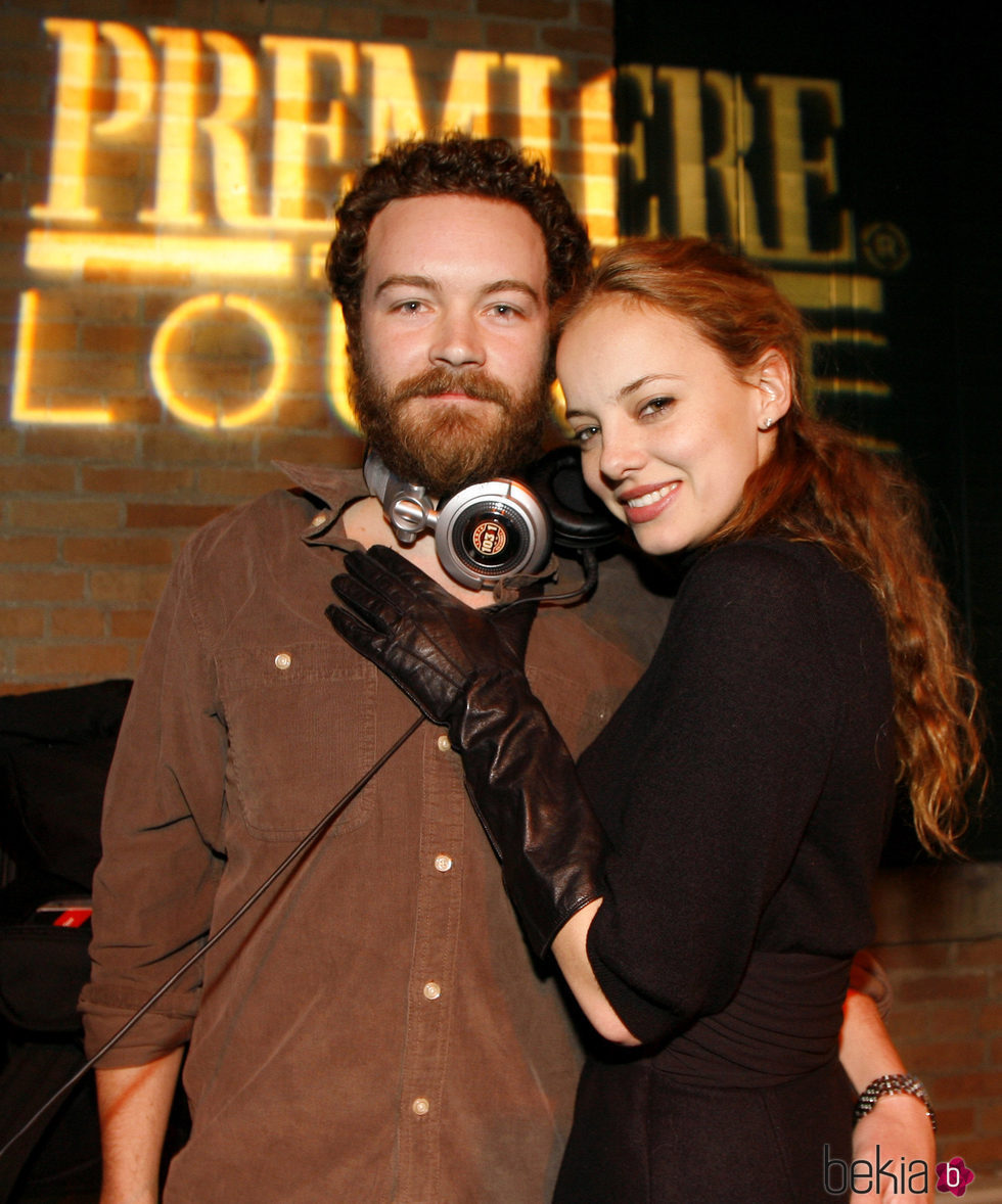 Danny Masterson y Bijou Phillips en la premiere de 'Smiley Face'