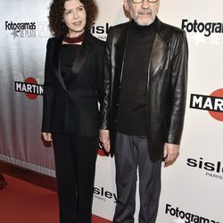 José Sacristán y Amparo Pascual en la alfombra roja de los Premios Fotogramas de Plata 2016