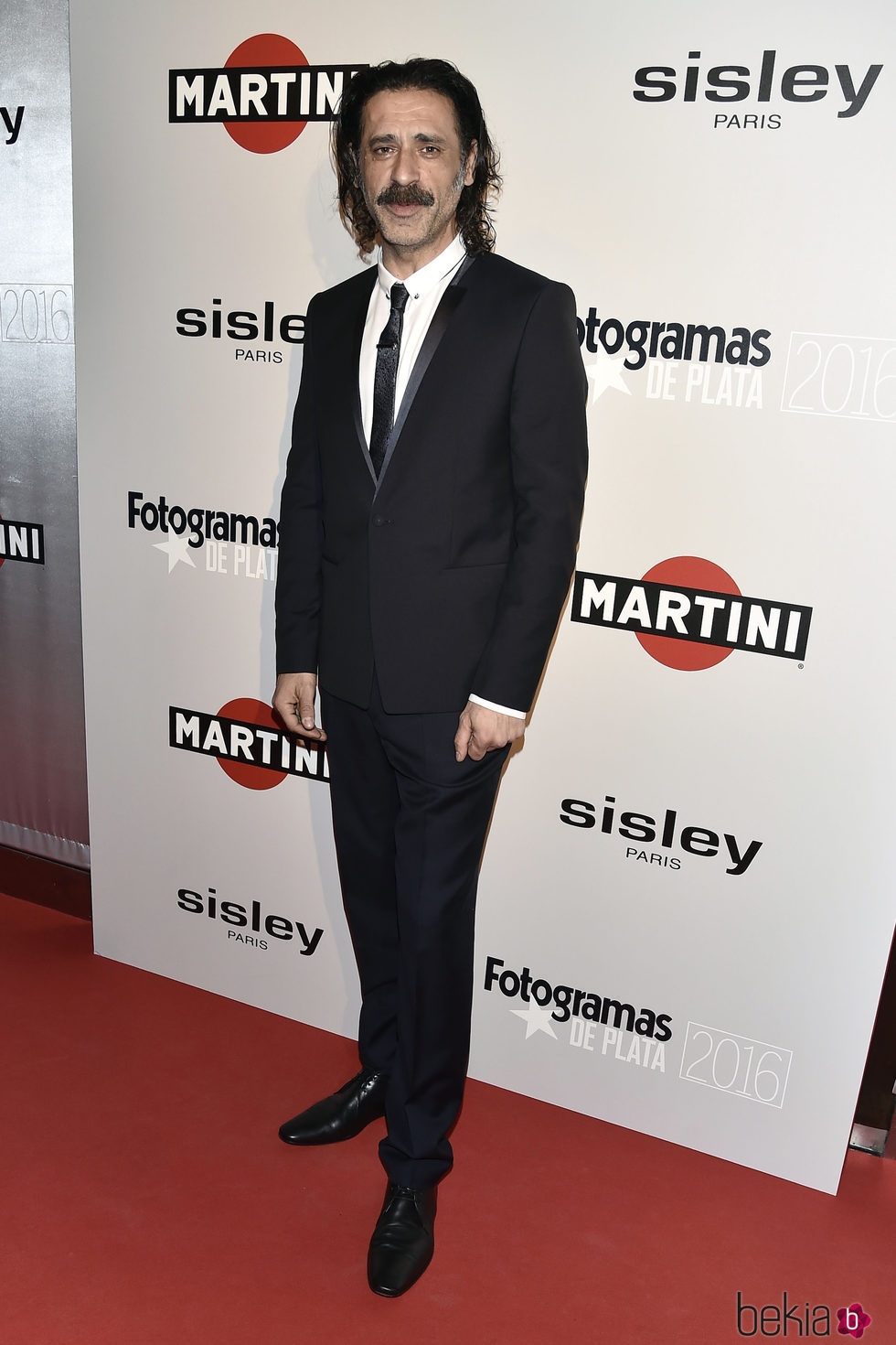 Nacho Fresnada en la alfombra roja de los Premios Fotogramas de Plata 2016