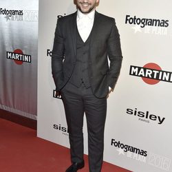 Fran Perea en la alfombra roja de los Premios Fotogramas de Plata 2016