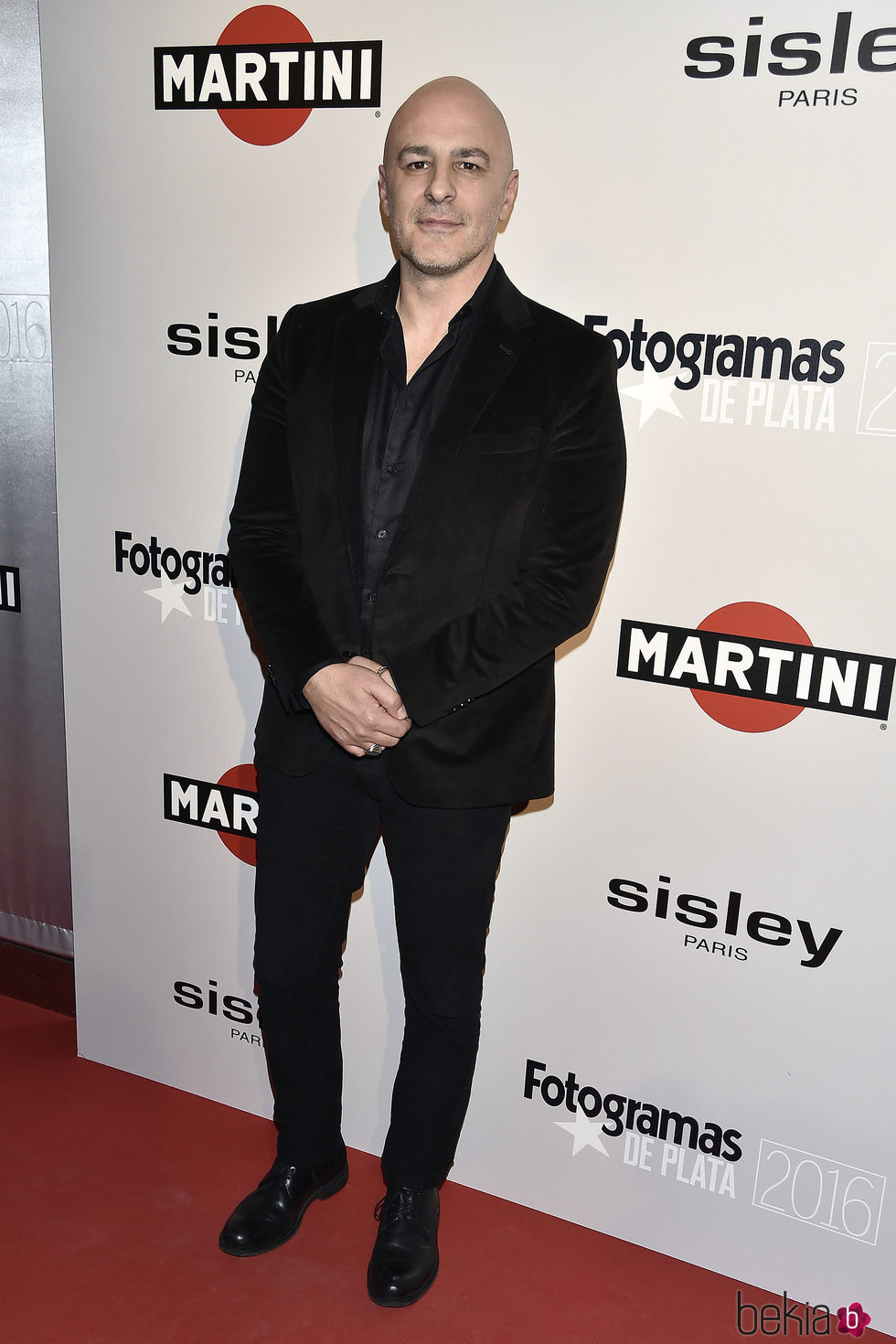 Roberto Álamo en la alfombra roja de los Premios Fotogramas de Plata 2016