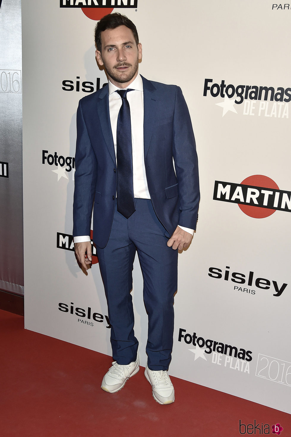 David Mora en la alfombra roja de los Premios Fotogramas de Plata 2016