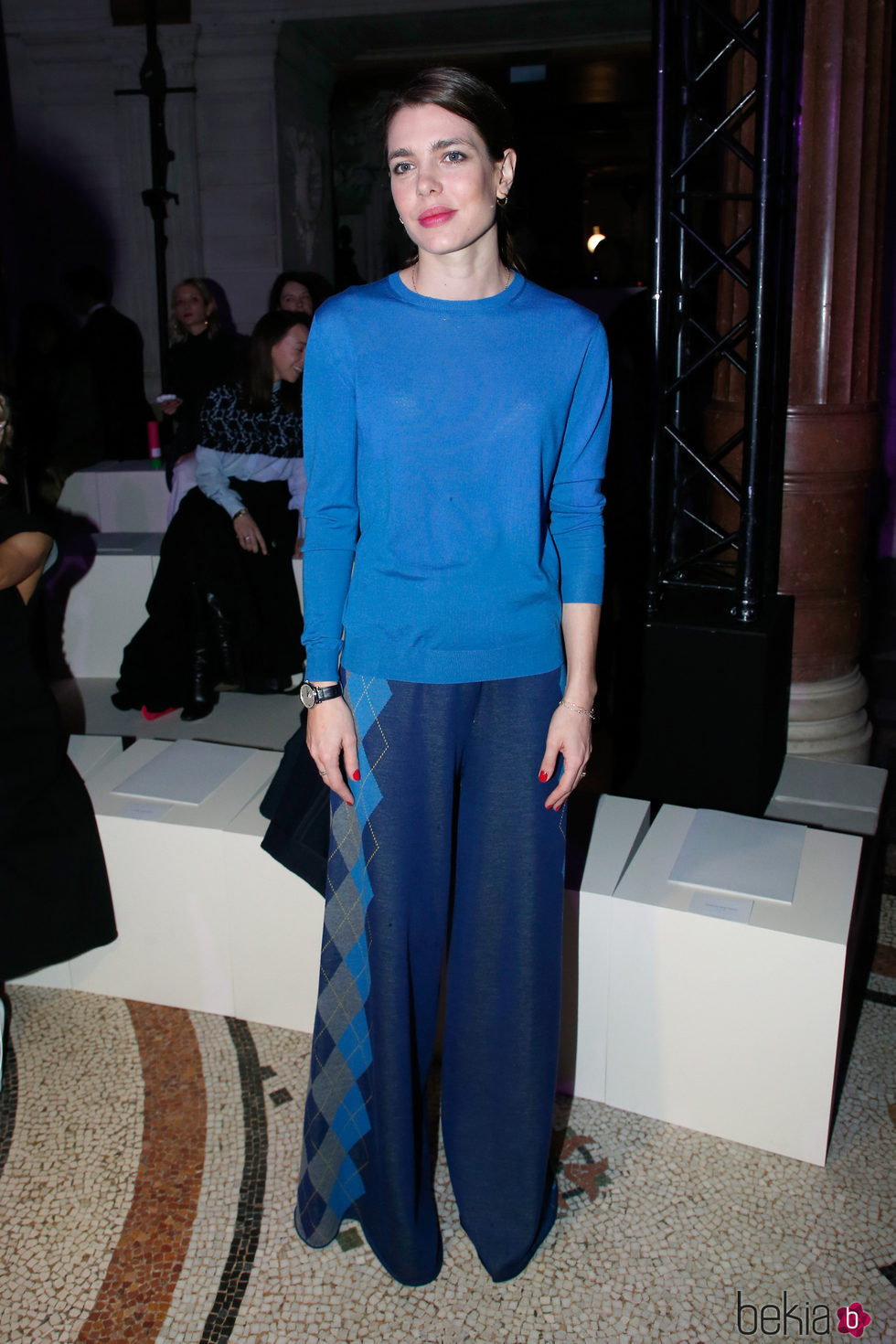 Carlota Casiraghi en el desfile de Stella McCartney en la Paris Fashion Week