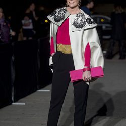 Fiona Ferrer en la fiesta de presentación de la Feria de San Isidro 2017