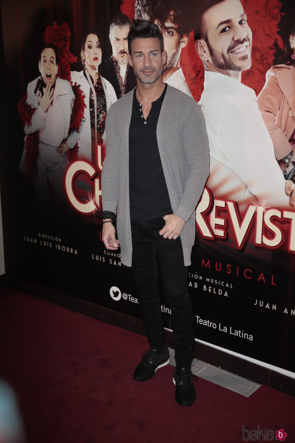 Eduardo Aldán en el estreno de 'Un chico de revista'