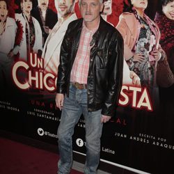 Jordi Rebellón en el estreno de 'Un chico de revista'