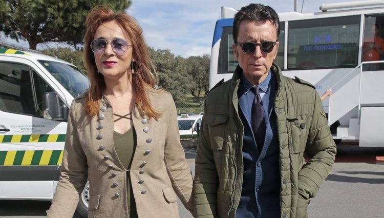 José Ortega Cano y Ana María Aldón abandonan el Hospital Montepríncipe