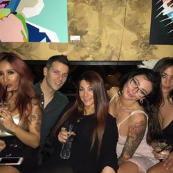 JoWoww, Sammi Sweetheart y Snooki en un reencuentro de 'Jersey Shore'