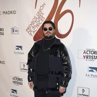 Brays Efe en la red carpet de la XXVI edición de los Premios de la Unión de Actores