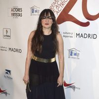 Candela Peña en la red carpet de la XXVI edición de los Premios de la Unión de Actores