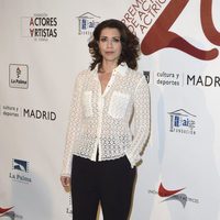 Alicia Borrachero en la red carpet de la XXVI edición de los Premios de la Unión de Actores