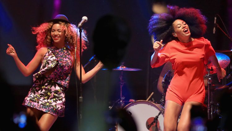 Beyoncé y Solange Knowles en el Coachella Valley Music & Arts Festival